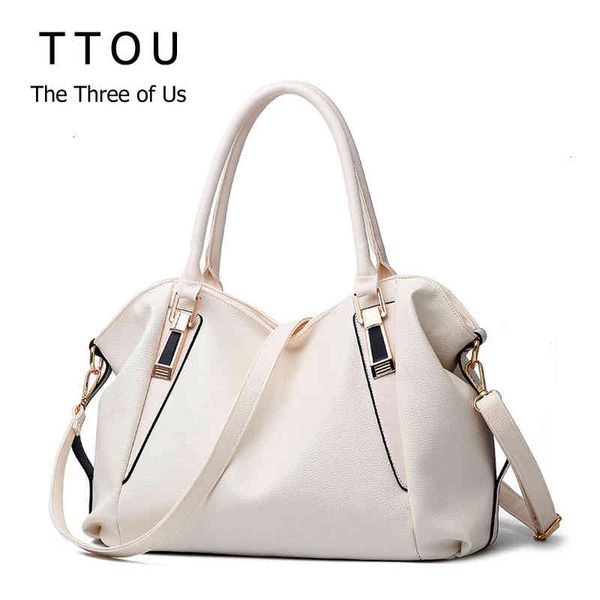

ttou designer women handbag female pu leather bags handbags portable shoulder office ladies hobos bag totes