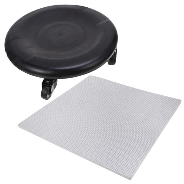 

accessories 1 set abdominal plate scroll wheel exercise body building belly core trainer