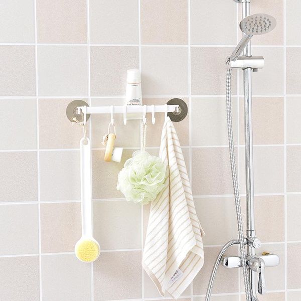 

towel racks 1pc rustproof bathroom organizer holder key hooks cupboard storage rack shelf home tools