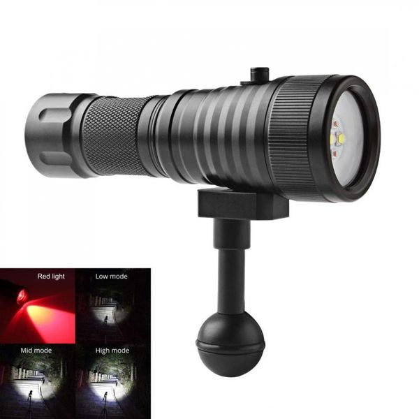 

super bright led diving ipx-8 pography video beam angle xm-l2 scuba torch light lamps for pographic supplement flashlights torche torches