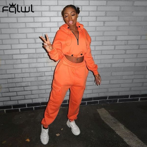 

streetwear tracksuit two pice set outfits crop hoodie and joggers sweatpans baggy sets sweat suit matching sets female, Gray