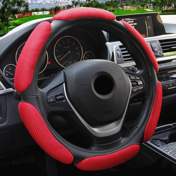 

15inch steering wheel cover multi-color universal accessories breathable interior covers