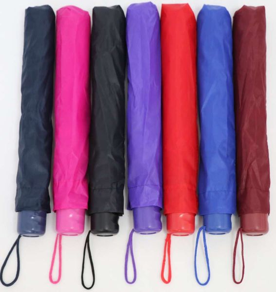 

fashion folding umbrella 8 bone hand open polyester silk cloth 2-fold sunny business advertisement print