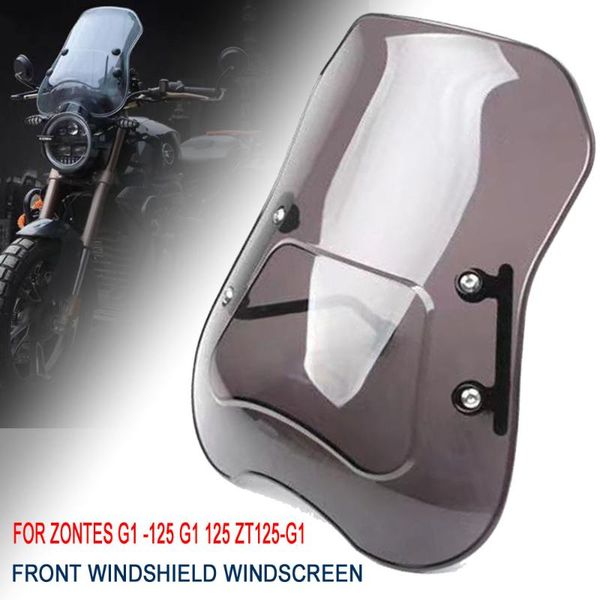 

motorcycle windshield windscreen covers screen for zontes g1 -125 zt125-g1 125-g1 motorbikes deflector