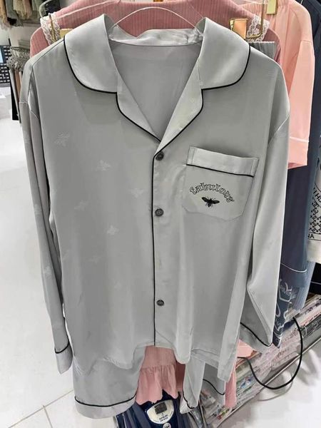 

men's tracksuits uk0597 fashion sets 2021 runway luxury european design party style clothing, Gray