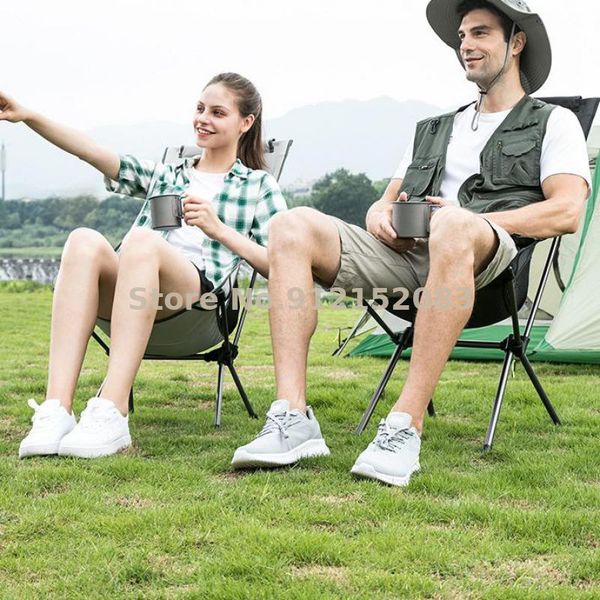 

camp furniture outdoor folding chair stool portable moon camping fishing picnic sketching director