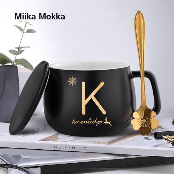 

mugs ceramics coffee mug with lid creative personal letter drinkware cups tea novelty birthday gifts
