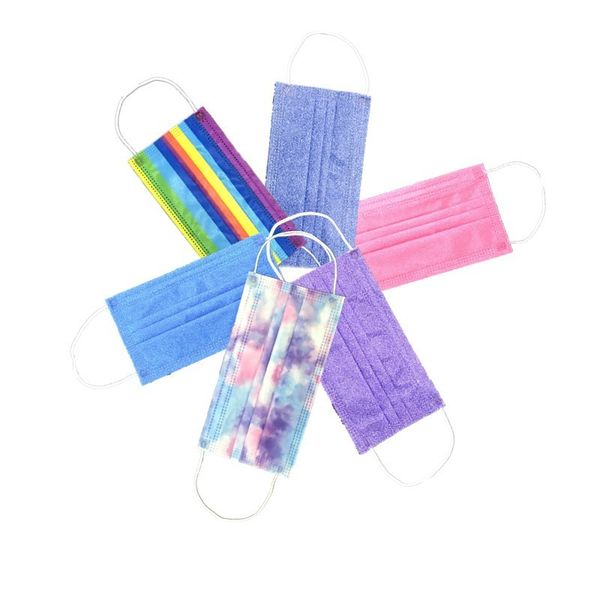 

disposable straight mask three layers with melt blown tide brand spunlaced for students