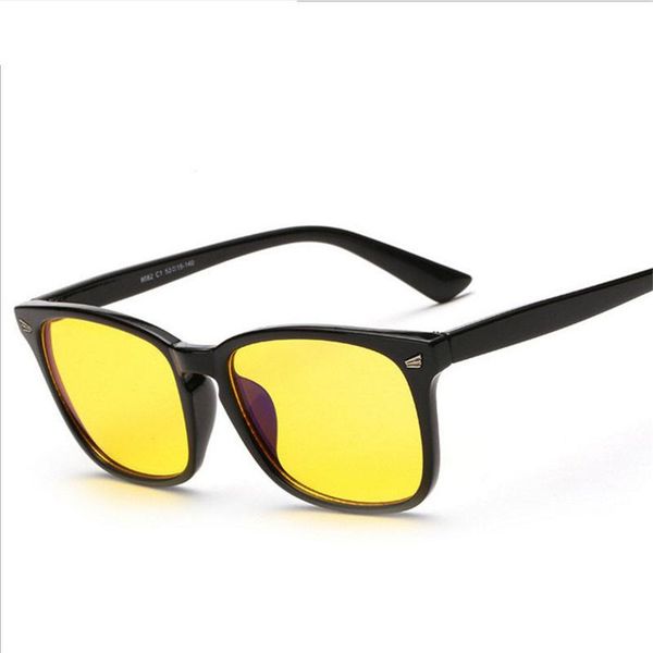 

fashion sunglasses frames computer mobile phone glasses men women anti blue light blocking gaming protection uv400 radiation goggles spectac, Black