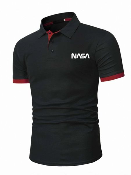 

men letter graphic polo shirt 798u#, White;black
