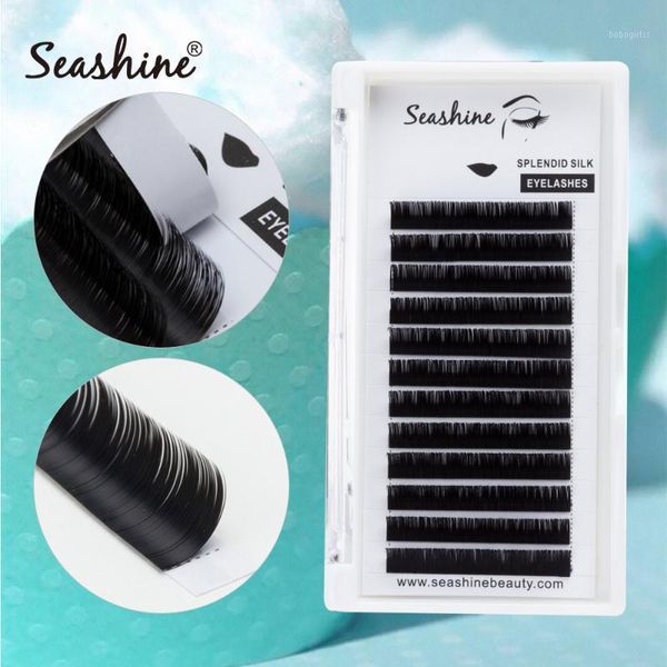 

seashine eyelashes extension individual natural soft lash for professionals eye lashes russia volume silk lashes1