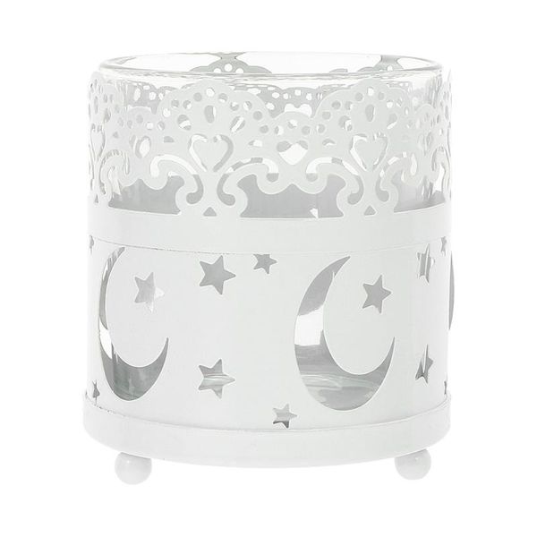 

fragrance lamps hollow-out candle holder stand exquisite candlestick with glass cup