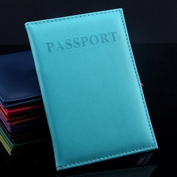 

card holders men passport cover clip book fashion pu leather holder women business id, Brown;gray