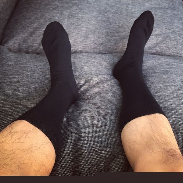 

rib middle tube formal business middle tubecotton business men's socks cotton black breathable young striped japanese men's socks