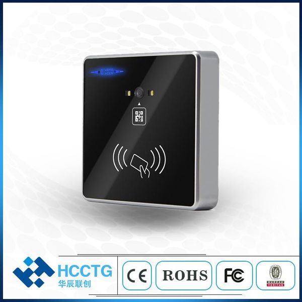 

wiegand rs232 usb rs485l mi fare qr code smart access control card reader hm30-ic scanners