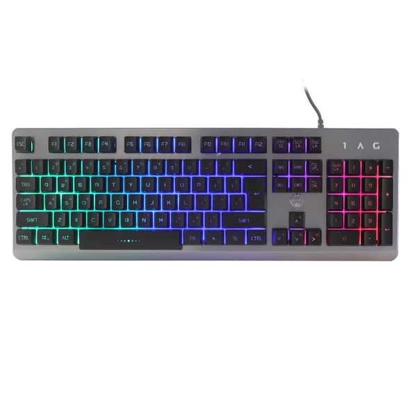 

keyboards 104 keys mechanical keyboard wired english layout gaming beautiful backlight for computer laptablet