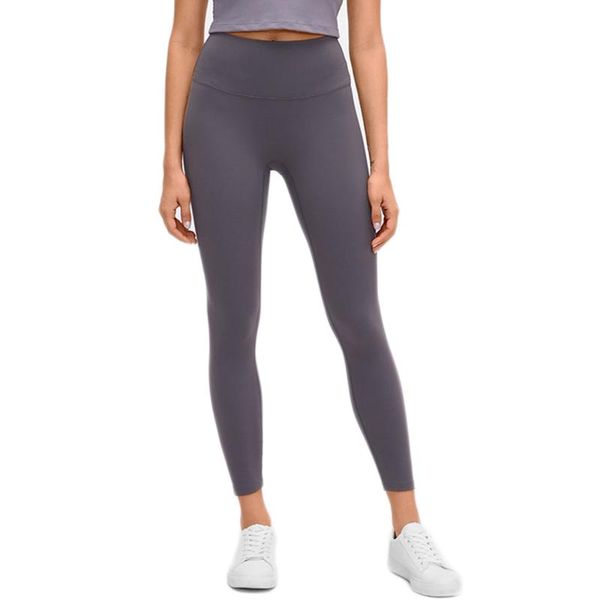 

yoga outfit soft pants women high waist sports leggings workout comfortable no front seam woman tights fitness gym leggins