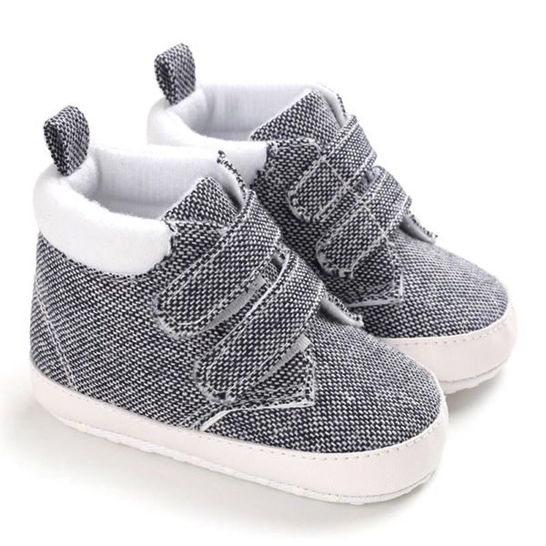 

first walkers baby shoes boy girl soft sole crib warm boots anti-slip sneaker canvas breathable solid 0-18m