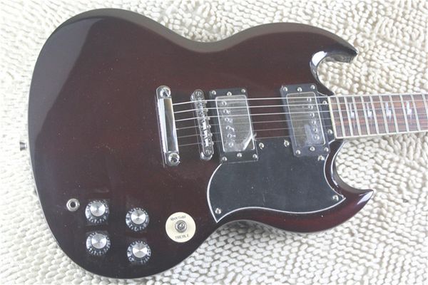 

jacey guitar store black customized color sg electric guitar