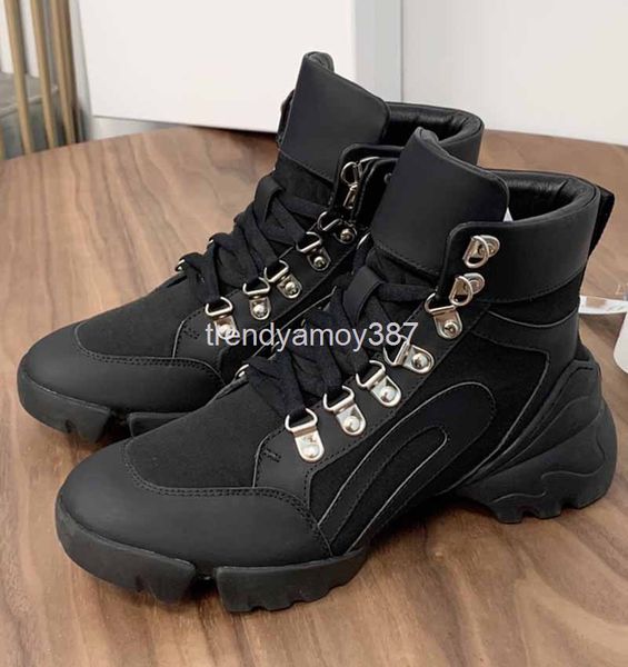 

boots flat bottomed korean pop-up shoes men's fashion and versatile trend in autumn winter of the 20th century women's high top, Black