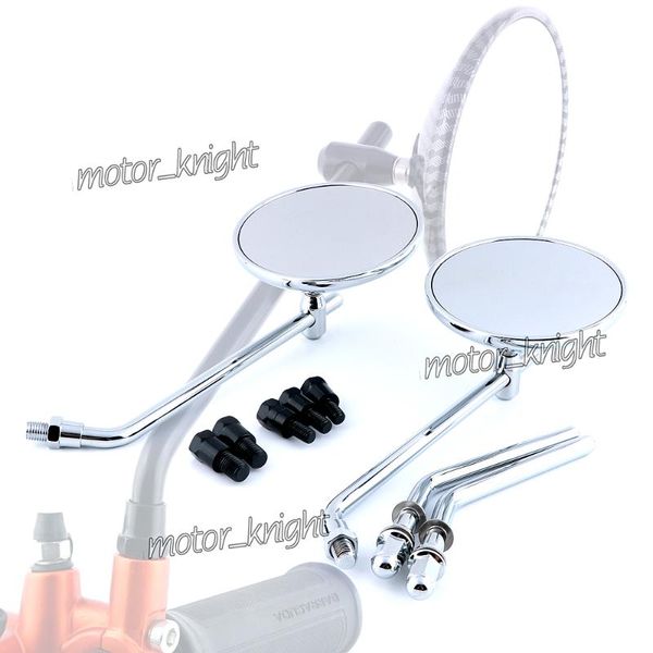 

motorcycle mirrors electric scooter black round rearview mirror rear view for gogoro s 1 2 s1 s2 deluxe delight adventure cafe racer