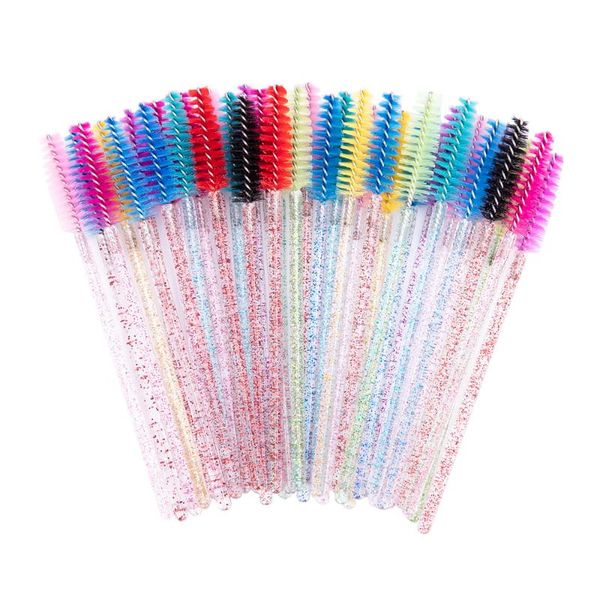 

makeup brushes 50 pc tools eyebrow brush mascara stick applicator disposable eyelash extension curler cosmetics
