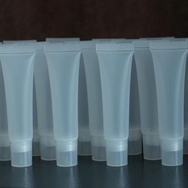 

storage bottles & jars 20pcs 8/10/15ml empty lip gloss tubes soft hose makeup squeeze sub-bottling plastic diy lipgloss tube container