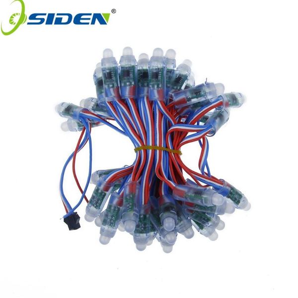 

ws2811 12mm led pixel module string light full color rgb ip65 waterproof point lights foradvertisement modules