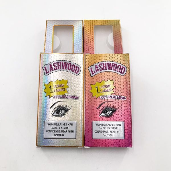 

lashwood soft paper box packaging with tray for fluffy 25mm mink lashes1