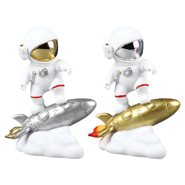 

party decoration resin spaceman astronaut statue sculpture figure ornament gift