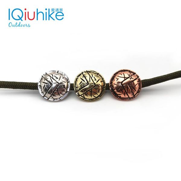 

3pcs shape anchor button shackle knife beads umbrella rope bead outdoor paracord bracelet accessories gadgets
