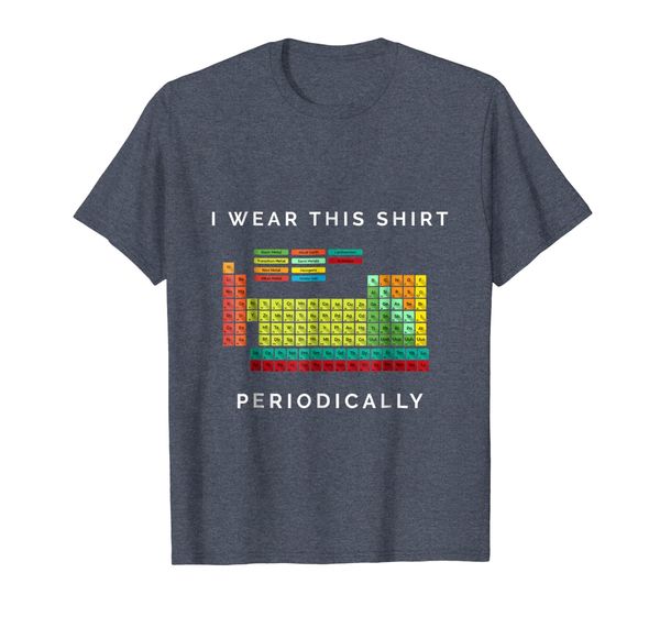 

Chemistry Periodic Table Elements T-Shirt - Cool Graphic Tee, Mainly pictures