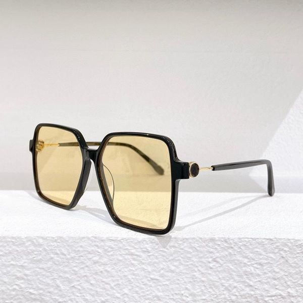 

sunglasses blue white brown square frame gray gradient color lens fashion women's 5689 men's glasses, White;black