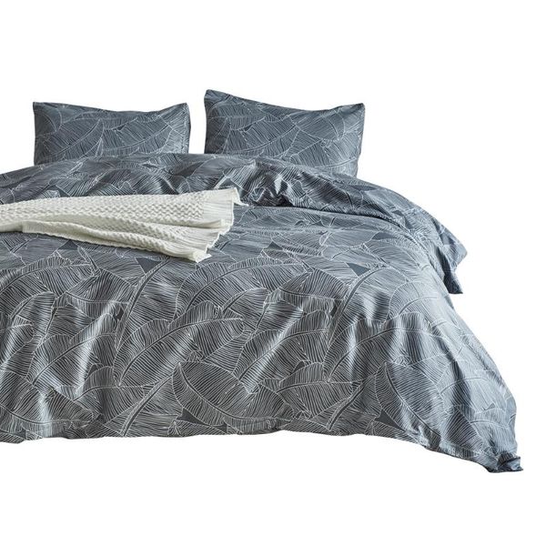 

bedding sets nordic duvet cover set leaf striped star single double  king size240x220 simple polyester quilt bed sheet