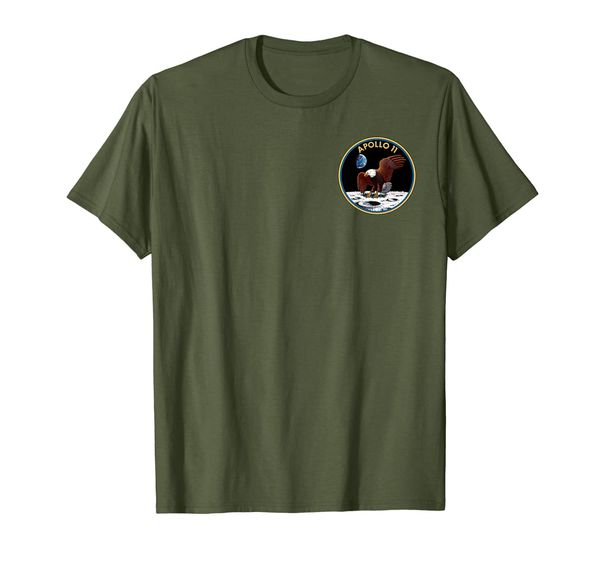 

apollo 11 t shirt, White;black