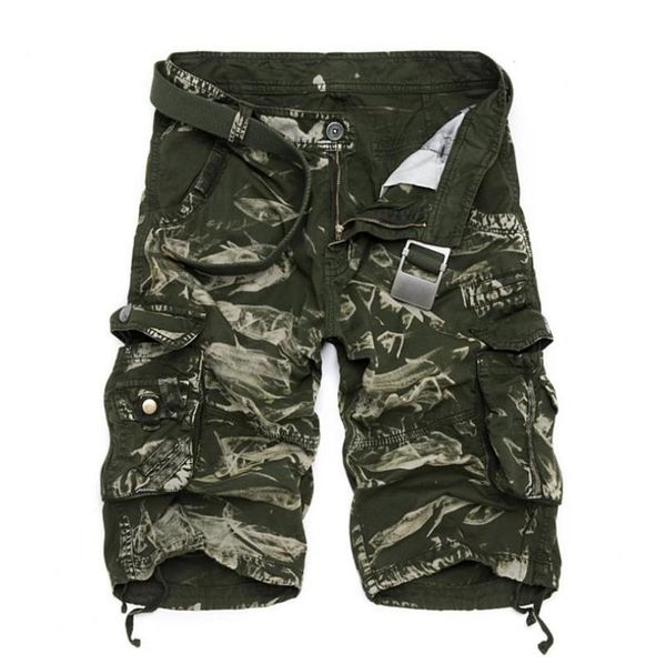 

men's shorts work cool camouflage summer cotton casual comfortable, White;black