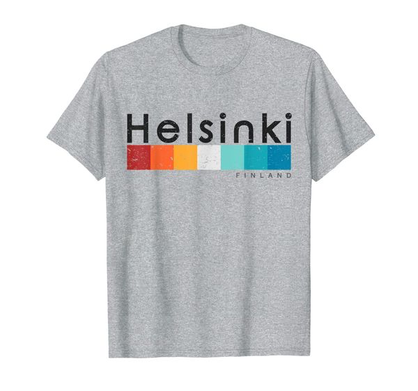 

Helsinki Finland Retro style Vintage Design T-shirt, Mainly pictures