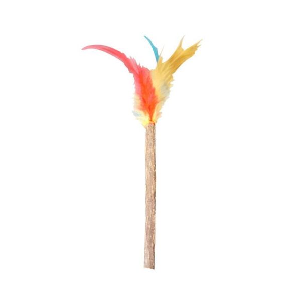

cat toys mu tianyu feather (feather color random) molar interactive funny stick toy