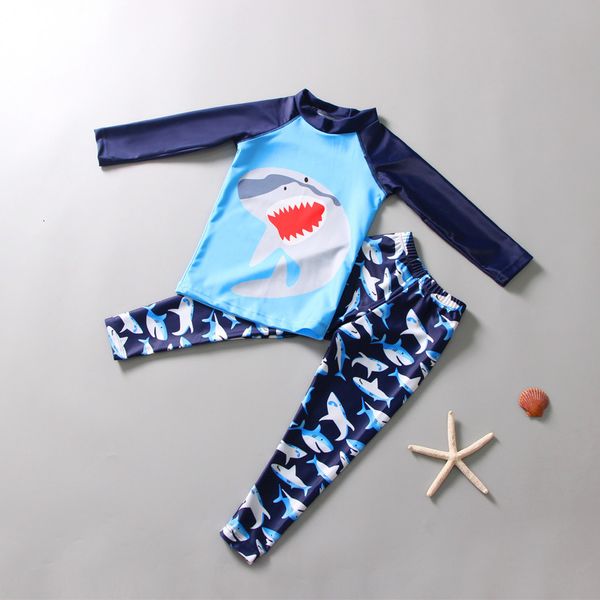 

south korean diving suit children' and boys' split snorkeling suit, Red;black