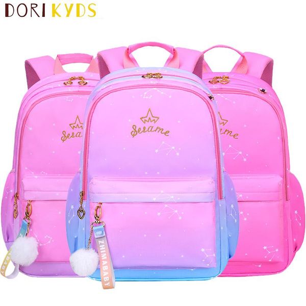 

backpack dorikyds children schoolbags for girls satchel primary princess school nylon waterproof kids mochila infantil