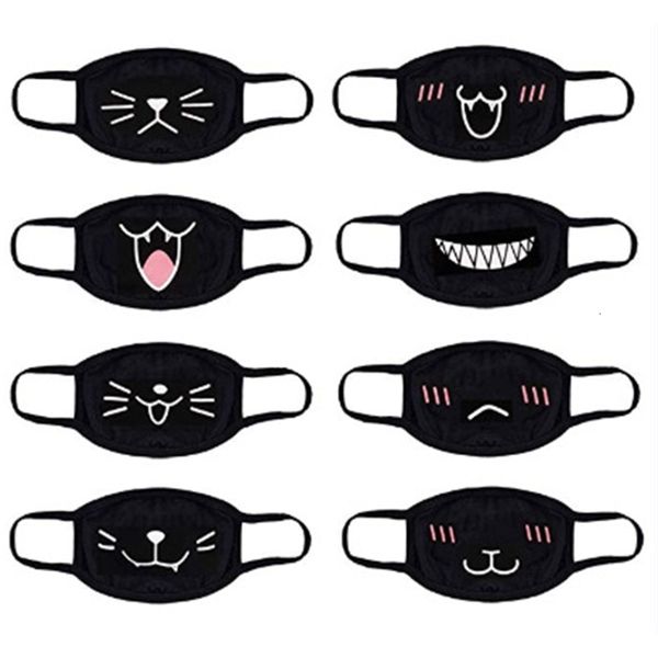 

new fashion letter printing facial pure cotton boutique thickened animal cartoon mask personality expression