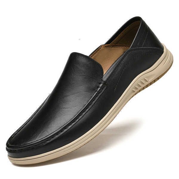 

tangzuo y9025 casual leather shoes, , 37-45, Black