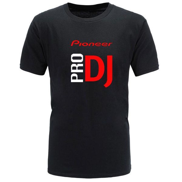 

running jerseys 2021 dj pioneer pro o-neck 100% cotton t-shirt men's summer fashion boy skateboard size xs-m-xxl, Black;blue