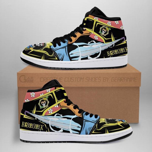 

brook soul solid skill one piece anime sneakers fan