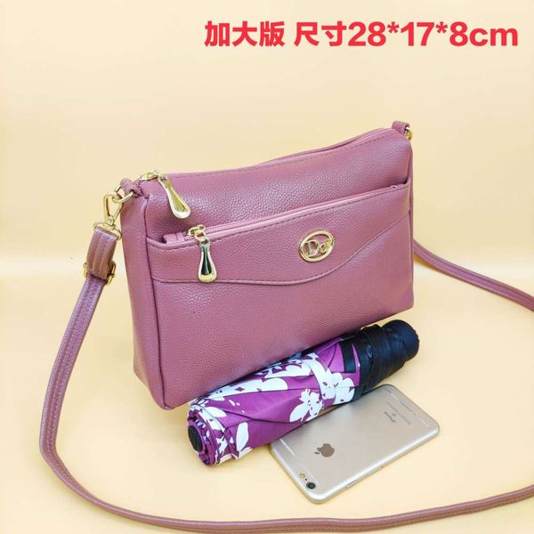 

dioya 2021 korean version women's single shoulder slanting over hand bag leisure middle aged and old vegetable shopping girl