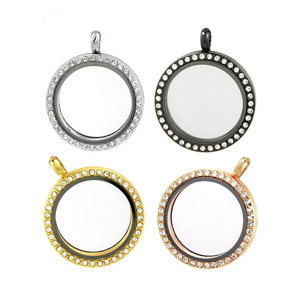 

charms 20pcs/lot 30mm memory floating po locket alloy metal glass crystal for diy making necklaces weddings jewelry, Bronze;silver