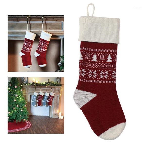 

christmas decorations stockings socks xmas candy gift bag for children tree decoration friends and family fireplace
