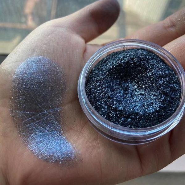 

nail glitter cosmetic grade silver-black diamond pigment dust powder for diy art polish makeup eye shadow lips soap resin (pack in bag), Silver;gold