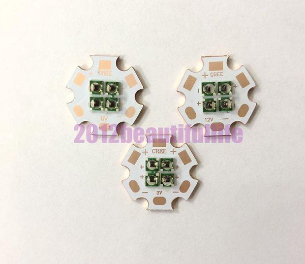

bulbs 3v 6v 12v 850nm infared ir 4w high power leds with 20mm copper pcb
