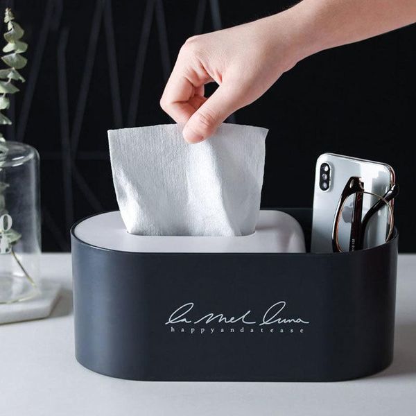 

tissue boxes & napkins napkin paper container creative box cover home car desk organizer remote control holder makeup room cosmetic storage
